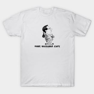 Pore Richards Black Logo T-Shirt